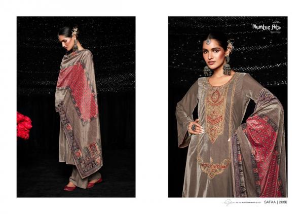 Mumtaz Safaa Velvet 1 Designer Wear Salwar Kameez